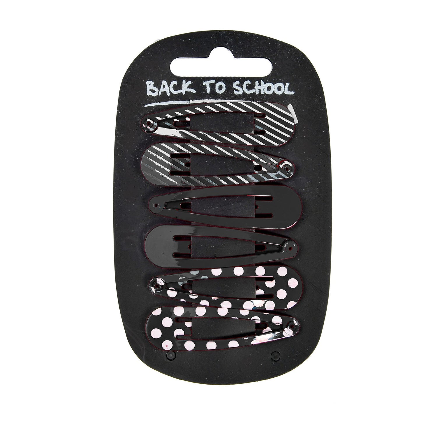 UNV Black Sleepies Hair Clips