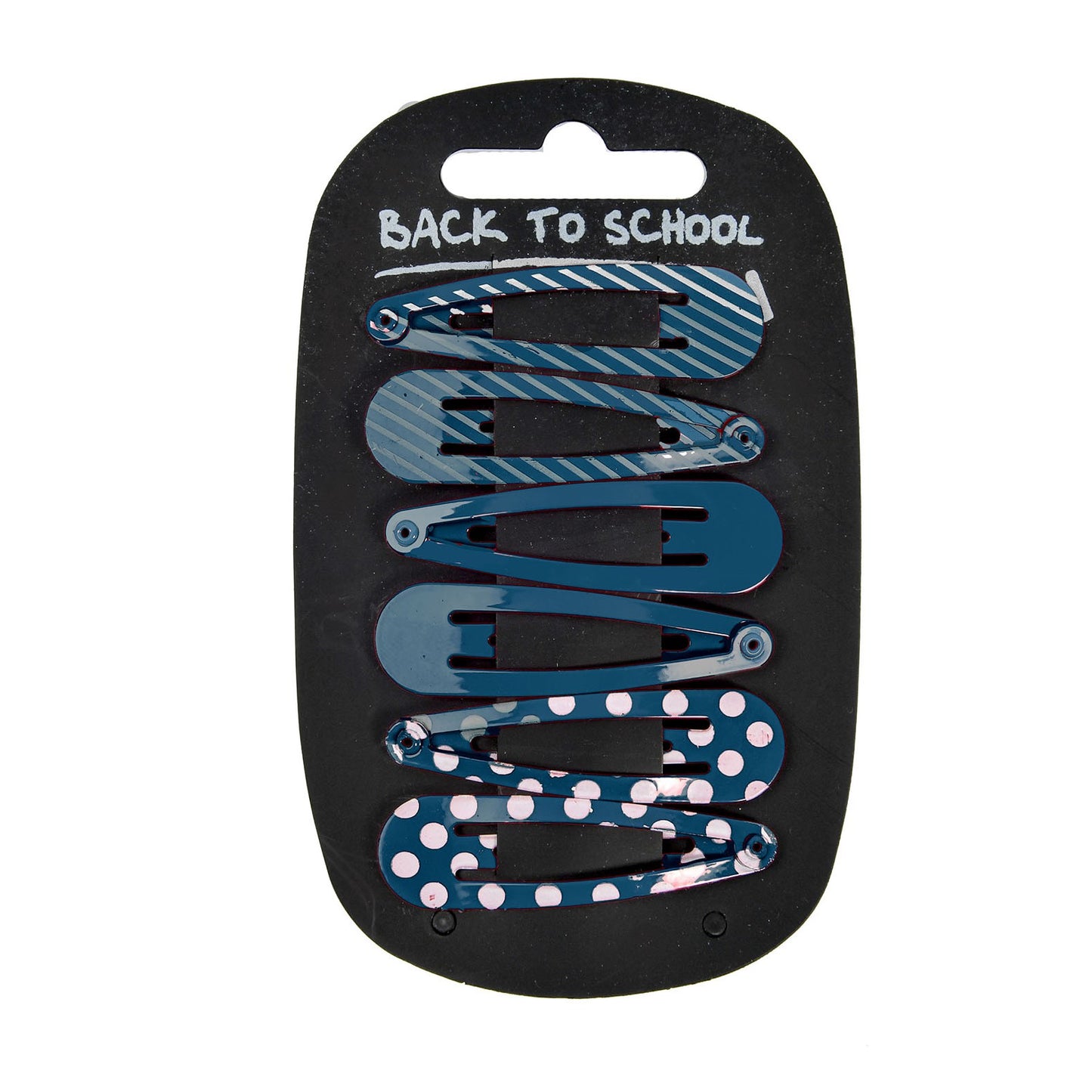 UNV Navy Sleepies Hair Clips