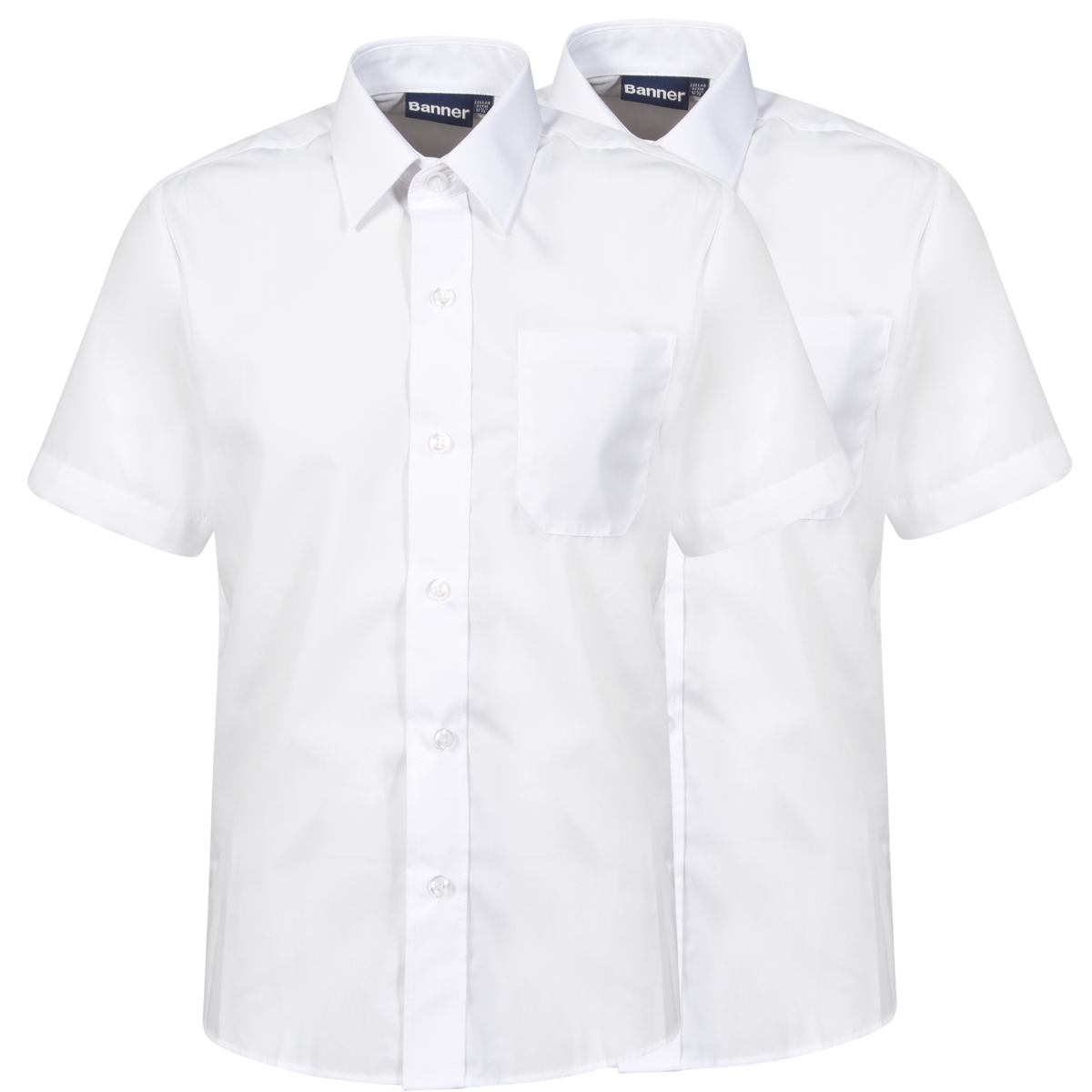 UNV Boys Short Sleeve Shirt (Twin Pack)