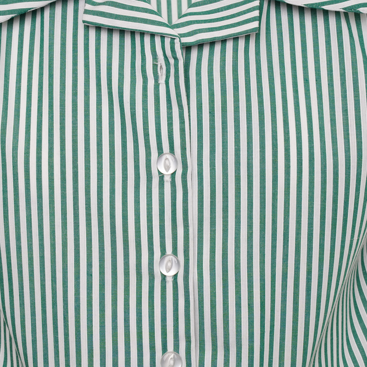 TN Green/ White Striped Summer Dress