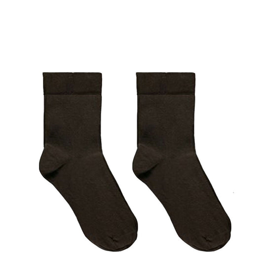 Brown Ankle Socks (Twin Pack)