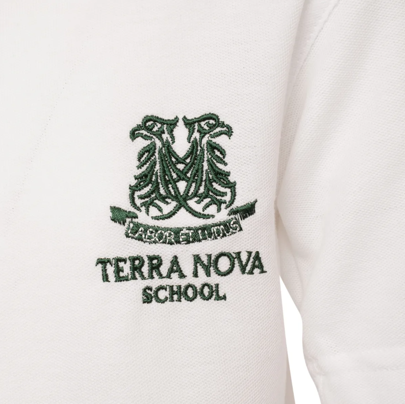 TN White Polo Top