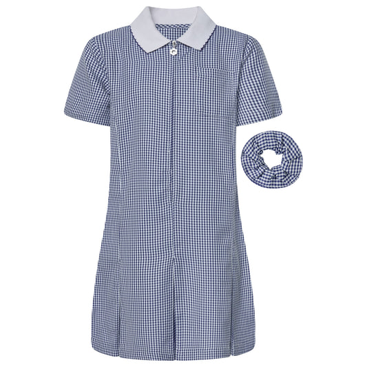 UNV Navy Gingham Summer Dress