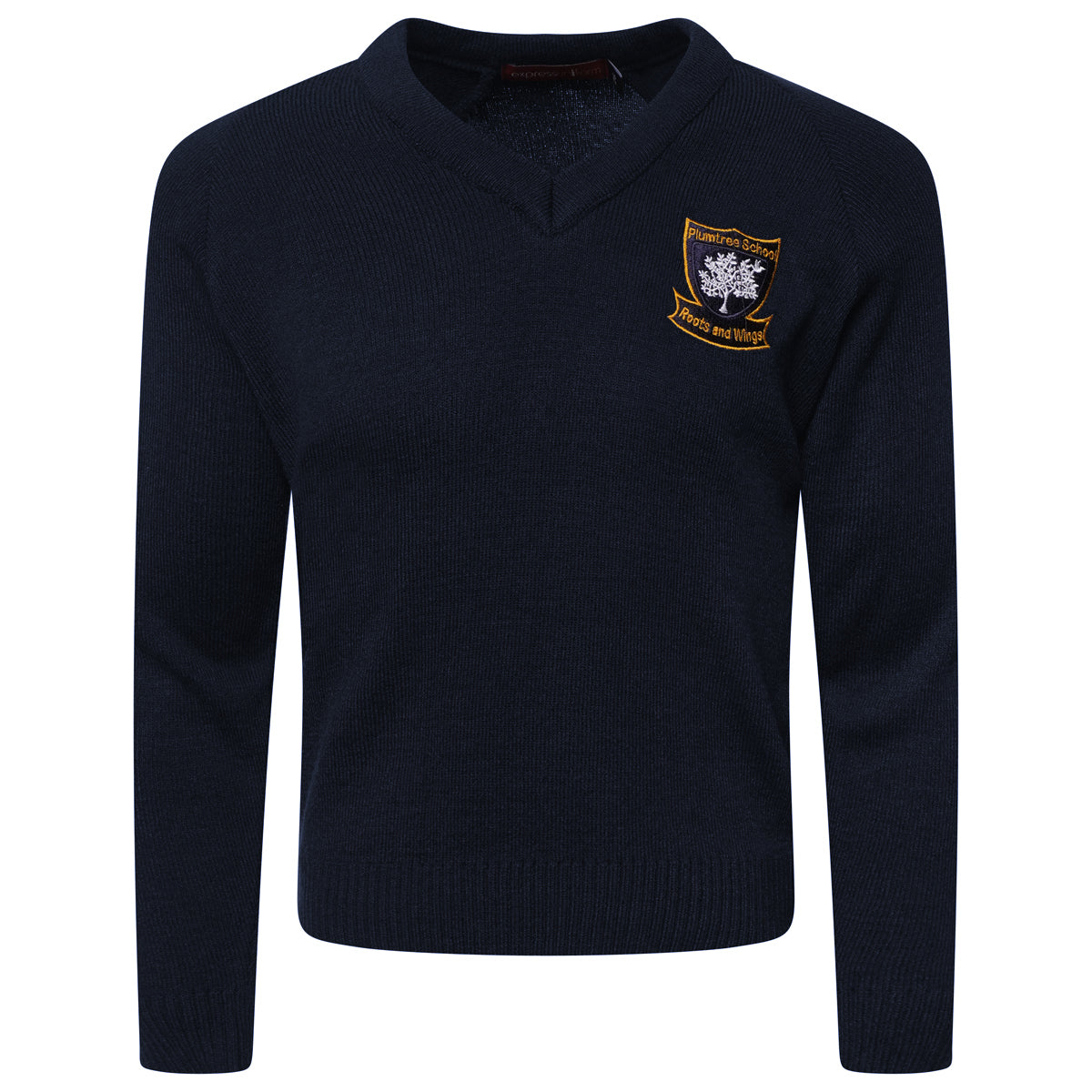 Express Uniform Button Plumtree School Pullover | Express Uniform – Express Uniform Ltd.