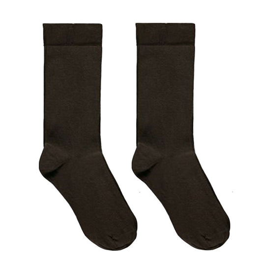 Brown Knee High Socks (Twin Pack)